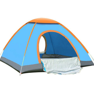 戶外帳篷露營兩人1-2人自動帳篷投擲批發露營沙灘露營