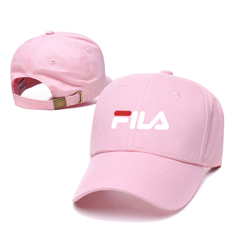 斐樂 Fila 高品質刺繡棒球帽男女通用可調節高爾夫球帽