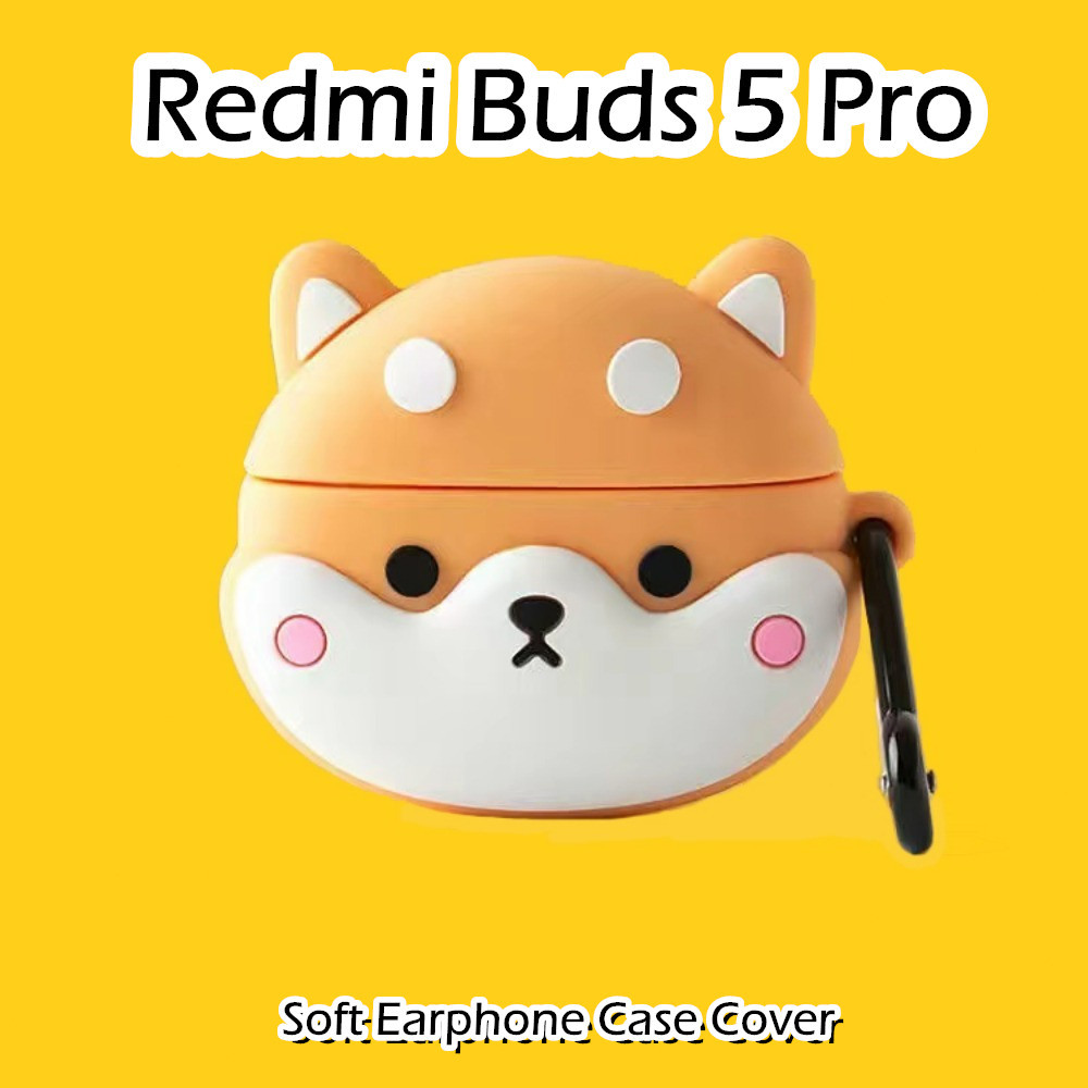 【熱賣】適用於 Redmi Buds 5 Pro 保護套時尚酷炫卡通遊樂遊戲軟矽膠耳機套保護套 NO.1