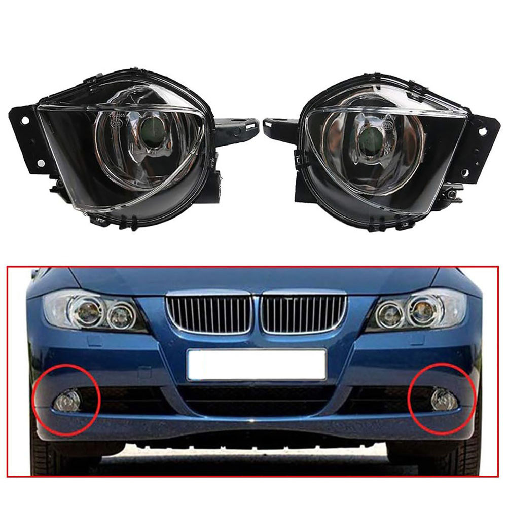 BMW 2 件霧燈 63176948373 適用於寶馬 323i 325i 325xi 330xi 328i 328xi
