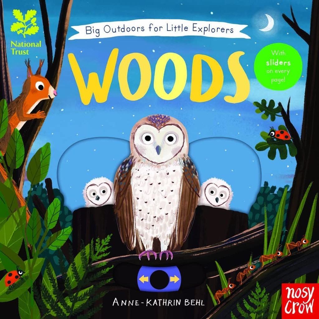 National Trust: Big Outdoors for Little Explorers: Woods(硬頁書)/Anne-Kathrin Behl【禮筑外文書店】