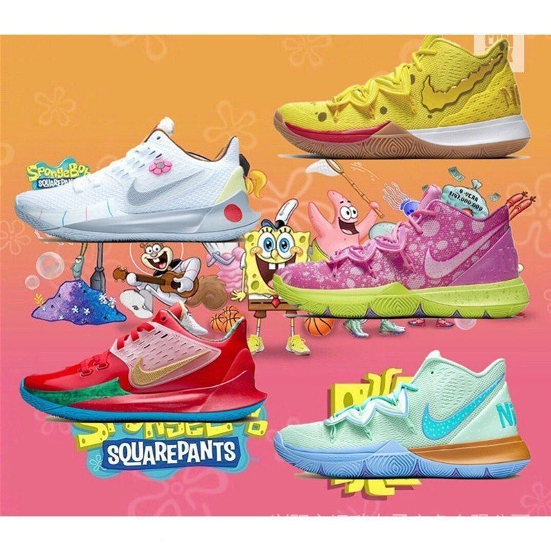 Original by nikeNike Kyrie Irving 5 Bob 海綿 Patrick Star W424