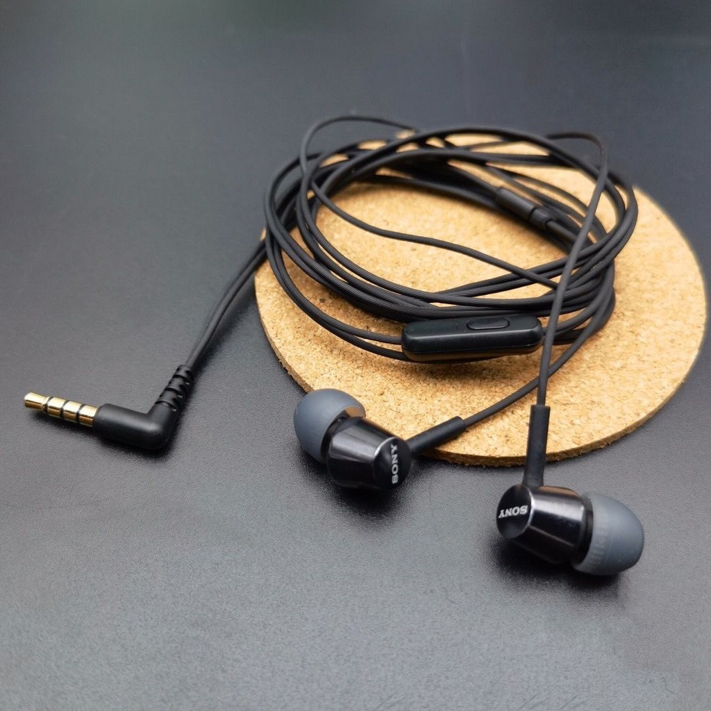 【二手】SONY/索尼 MDR-EX155AP 入耳式耳機帶麥重低音手機音樂高音質K歌