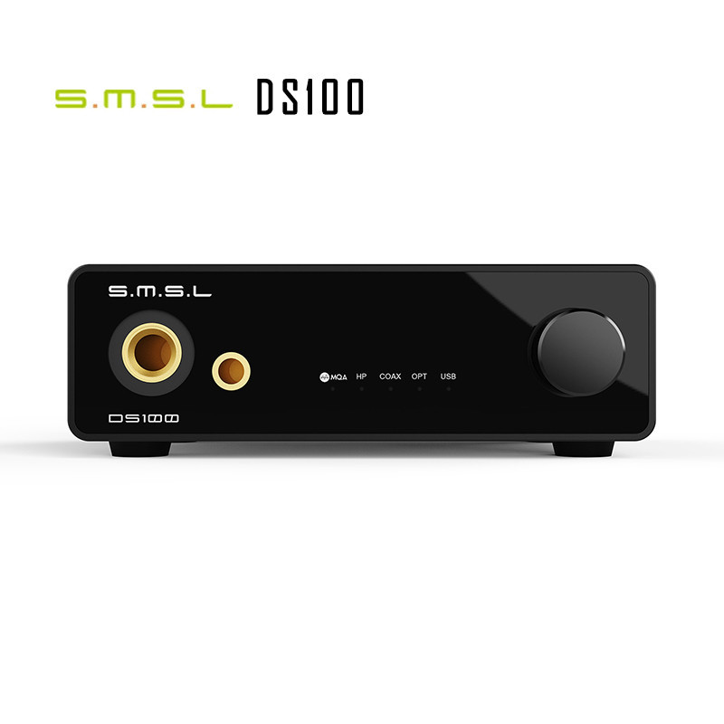 Smsl DS100 MQA DAC 聲音解碼器 CS43131 MQA-CD XMOS XU-316 高分辨率耳機放大