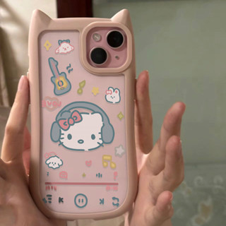 可愛的 Hello Kitty 軟手機殼兼容 iPhone 11 12 13 14 Pro Max XS Max 14