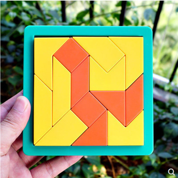 創新思維七巧板智力拼圖B方塊幾何圖形狀空間思維創意型動腦玩具