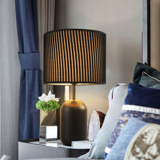 現代簡約LED床頭檯燈 酒店客房臥室書桌燈具客廳床頭檯燈裝飾燈具