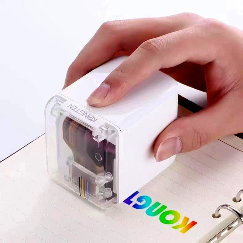 多功能手持印表機小型LOGO噴墨便攜式無線迷你彩色標籤日期印刷機