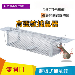 快速出貨🔥雙門踏板老鼠籠 連續捕鼠器 捕鼠籠 老鼠夾 捕鼠神器 滅鼠器 抓老鼠 捕鼠器 捕鼠夾 捉老鼠