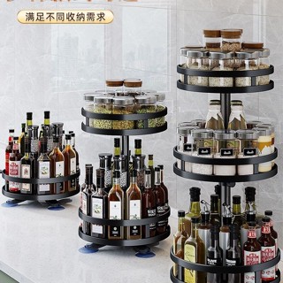 【臺灣出貨】不鏽鋼 調料置物架 多功能調味品收納 家用廚房檯面 收納用品 精選