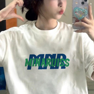 【Wen's Shop🍀臺灣】韓系上衣 短袖T恤 寬鬆版上衣 純棉上衣 短袖上衣 純棉T恤短袖上衣 T恤 短袖 340