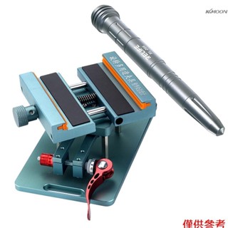 手機後蓋玻璃拆裝工具套裝 360度旋轉夾具+鏡頭拆裝筆套裝 手機維修拆卸工具套裝