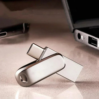 批發記憶卡Type C金屬 USB 快閃記憶體驅動器 二合一高速防水 新升級的便攜式 USB 存儲器客製化logo標誌