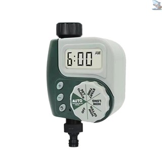 自動澆水定時器戶外花園灌溉控制器1出口可程式設計軟管水龍頭定時器花園自動澆水裝置不帶電池綠色灌溉r Tolo2.28