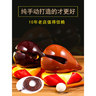 家用佛具~香樟木木魚法器實木家用一套棒槌墊子老式小木魚木雕擺件打擊樂器