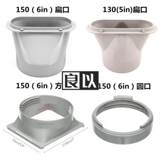 【良以】移動空調排風管排氣管排熱管扁嘴介面鴨嘴直徑15CM13CM新風接頭
