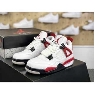 耐吉 Nike Air Jordan 4 Retro“紅水泥”頂級休閒運動籃球鞋