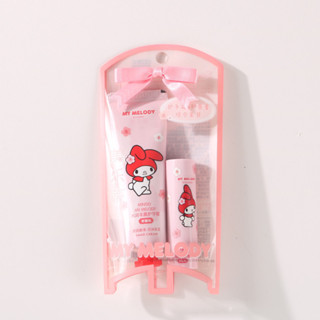 現貨🥝 MINISO 名創優品 三麗鷗水潤豐盈手部唇部組合套裝 美樂蒂 保濕護手霜 唇膏 滋潤【ME0006】