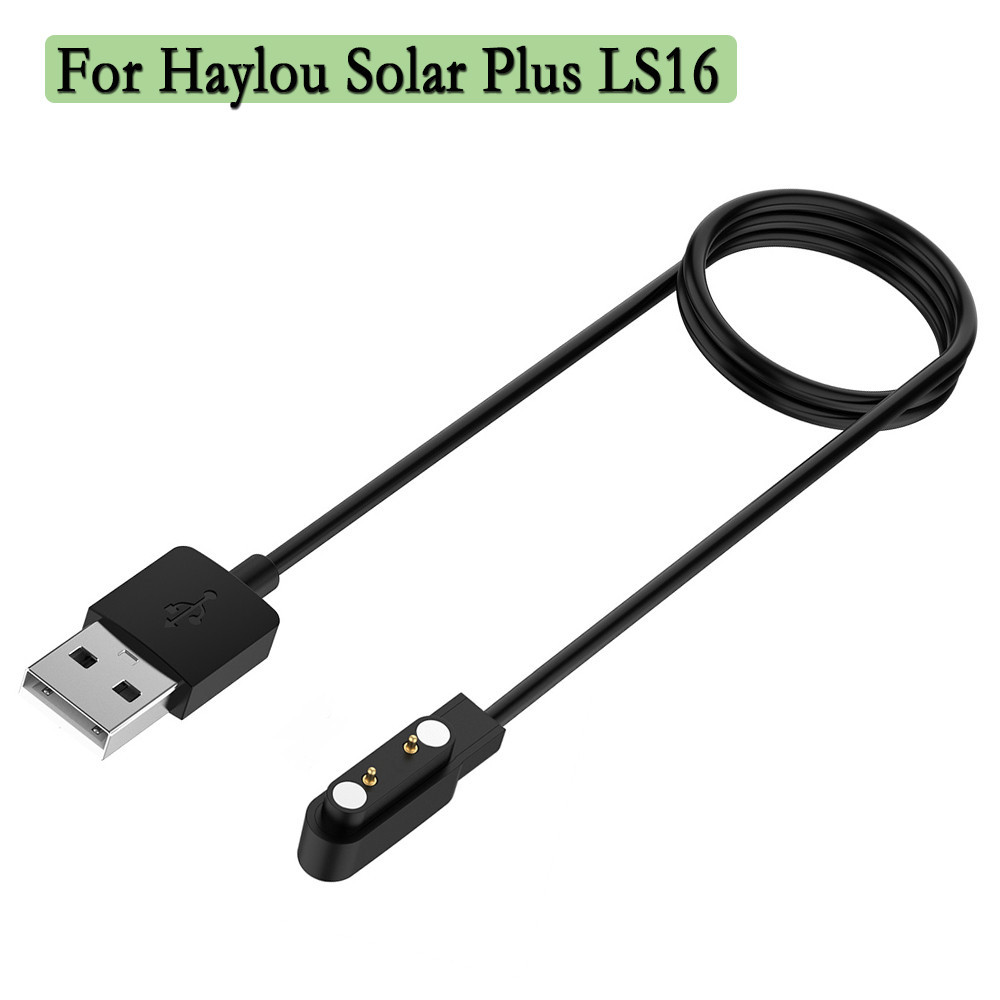 XIAOMI 適用於小米 Haylou Solar Plus LS16 USB 充電線的充電器 60 厘米充電數據電源適