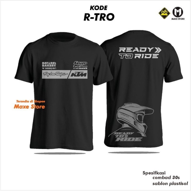 Ktm TROYLEE DESIGN T 恤/ Fox T 恤/ Mtb Rider T 恤/Gtx Id T 恤/賽車