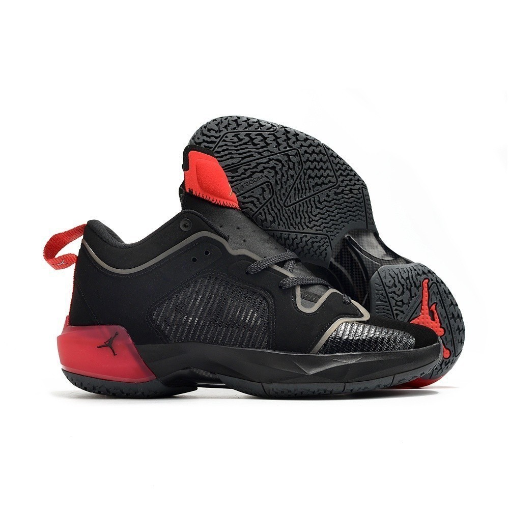 2023新款air Jordan XIII 37復古低幫黑紅男跑鞋AJ37籃球鞋
