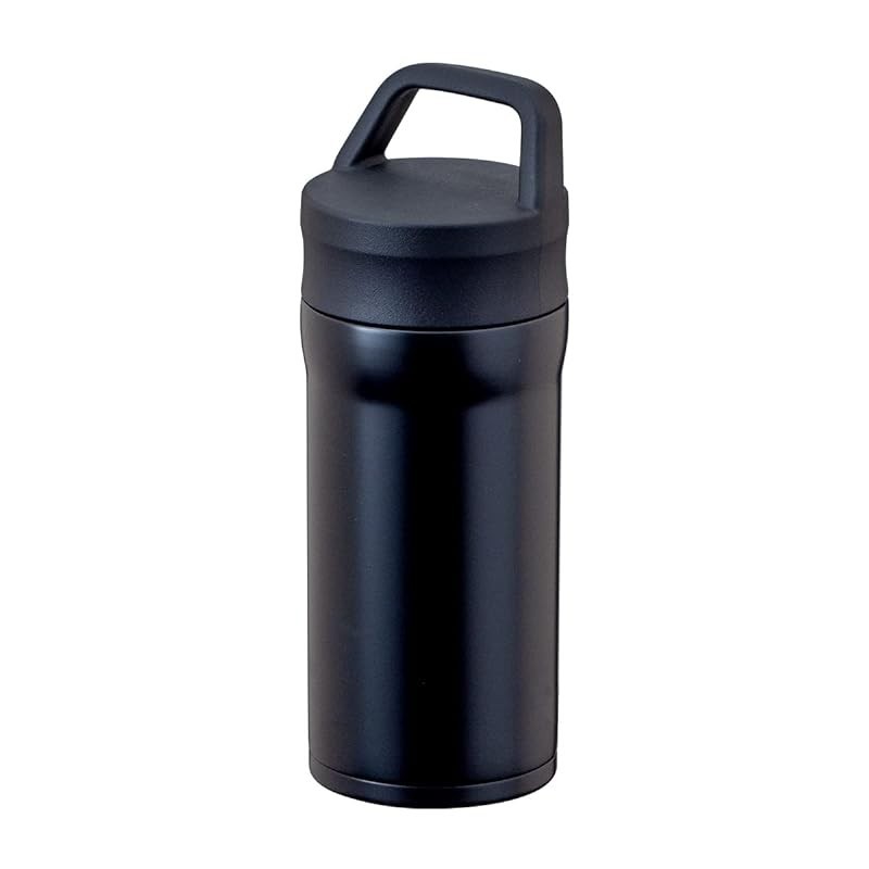 阿特拉斯咖啡瓶 保温瓶 容易清洗 水壶 350ml 轻便 瘦身 杯子瓶 直接饮用 带把手 ACN-353BK
