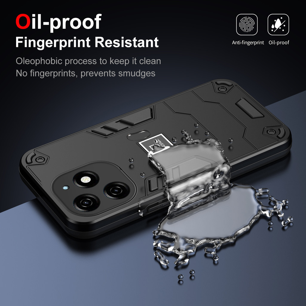 Infinix HOT 40i INFINIX HOT 40 PRO Armor 防震防油相機保護殼硬手機殼