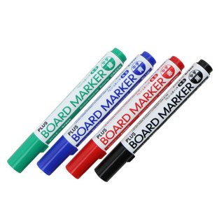 普樂士（PLUS）電子白板 專用水性筆 普樂士白板筆 可擦 易擦白板筆 成人兒童彩色畫板筆勾線筆塗鴨筆