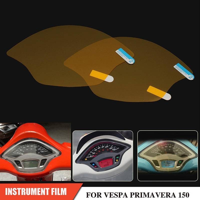 比亞喬Vespa Primaver 150 Sprint125儀錶膜  防刮花保護貼膜  高清膜【桃禧】