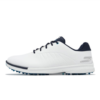 Skechers 高爾夫球鞋 Go Golf Tempo GF 男鞋 白 深藍 防水鞋面 ACS 214099WNVB