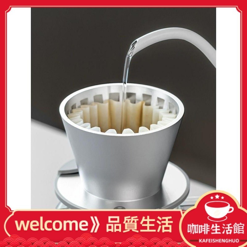 【現貨】TIMEMORE泰摩冰瞳B75金屬咖啡濾杯滴濾器手衝蛋糕濾杯咖啡壺