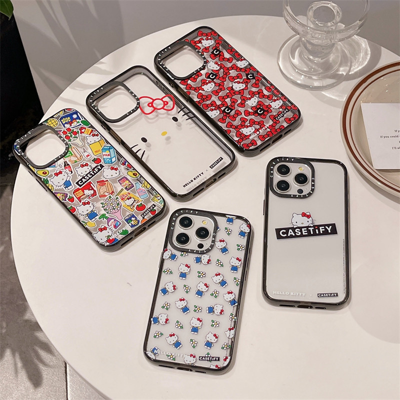 Casetify Hello Kitty 適用於 iPhone15plus/ 14/13/12/15 Pro Max 透
