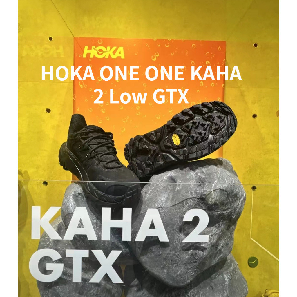 2024 4colors Stock HOKA ONE KAHA 2 low GTX低幫徒步防水緩震耐磨運動休閒戶外功能
