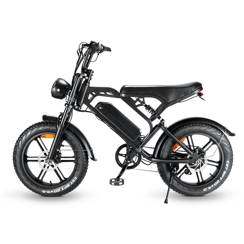 『免運-可貨到付款』48V20寸胖胎肥胎雪地胎變速助力山地沙灘鋰電電動自行車
