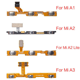XIAOMI MI 1 件適用於小米 Mi A1 A2 Lite A3 音量按鈕電源開關按鈕排線的更換部件