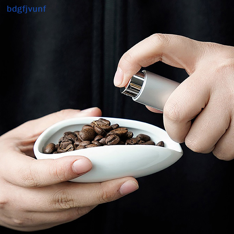 Bdgf咖啡豆瓶便攜加濕器粉防飛靜電迷你濃縮咖啡研磨機配件tw