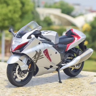 [現貨]鈴木GSX1300R鈴木隼2022Suzuki Hayabusa模擬閤金機車模型車模型~