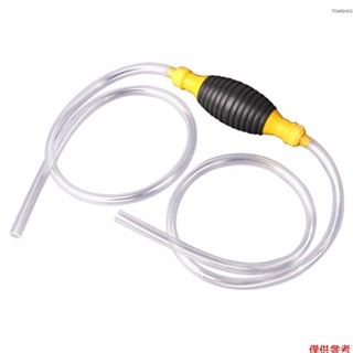 無泵帶柴油燃油泵 9.8 英尺手動英尺柴油液體便攜式流量帶 9.8 液體汽車柴油手動水泵