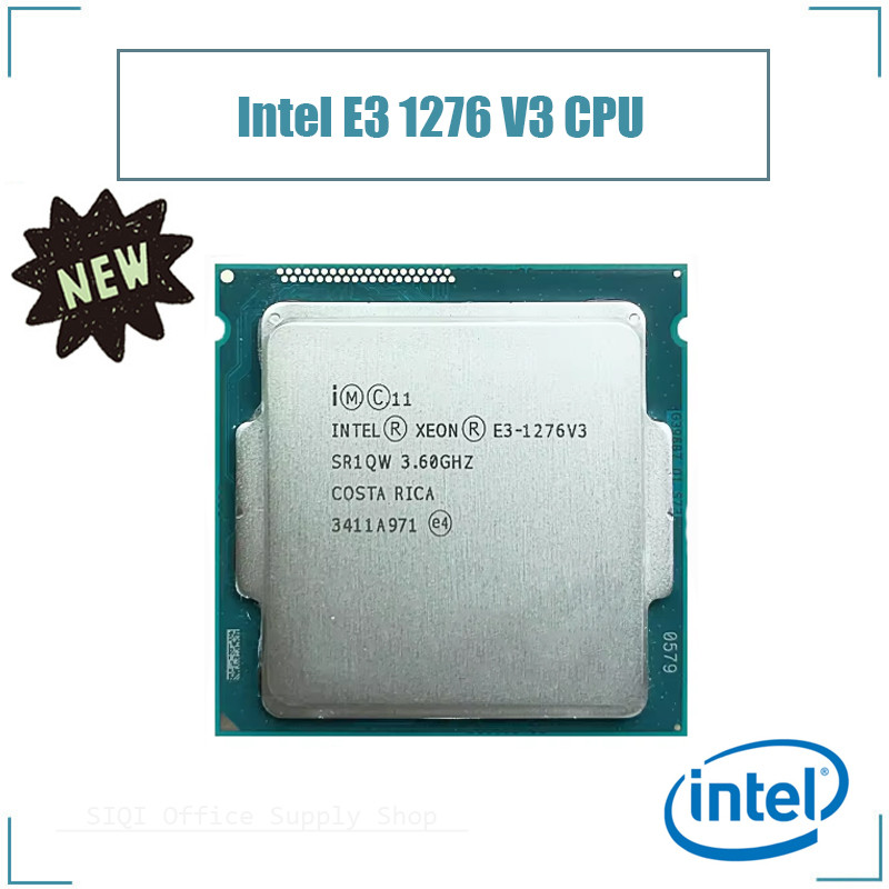 英特爾 Intel E3 1276 V3 CPU 3.6Ghz 四核 8M 84W 主板支持 LGA1150 處理器 C