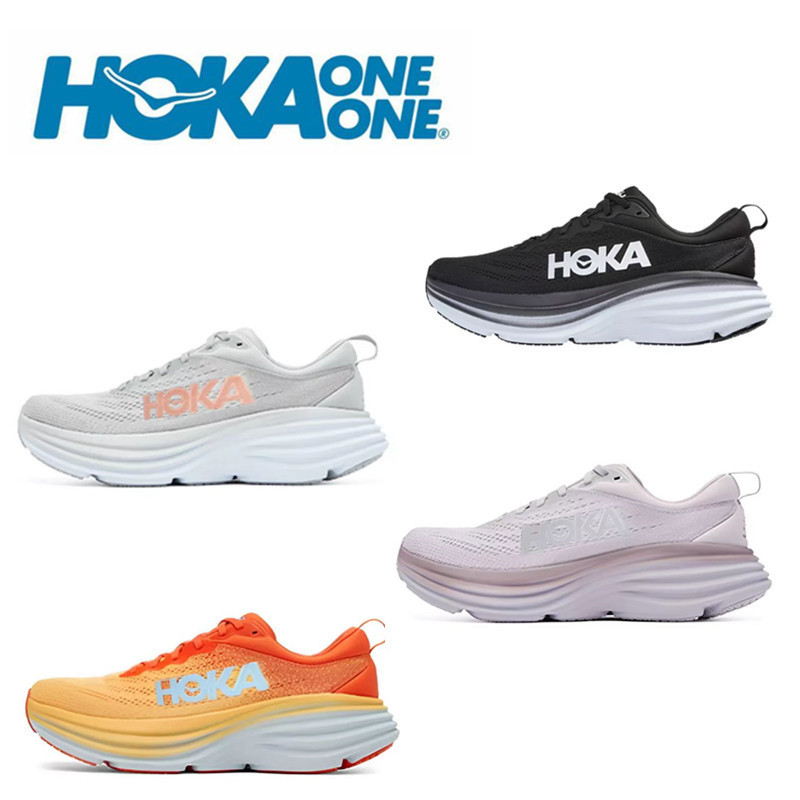 Hoka ONE Bondi8 輕便減震跑鞋和運動鞋