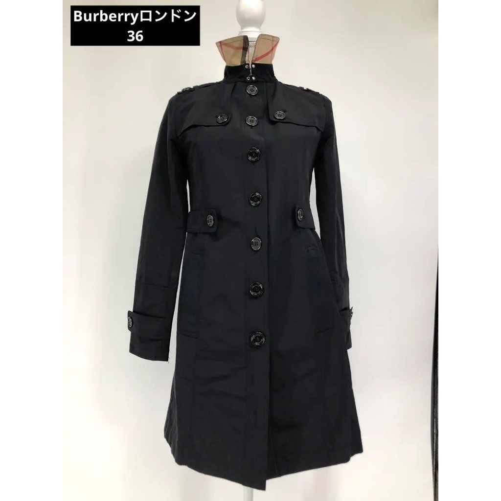 Burberry 博柏利 外套 長版風衣 大衣 日本直送 二手