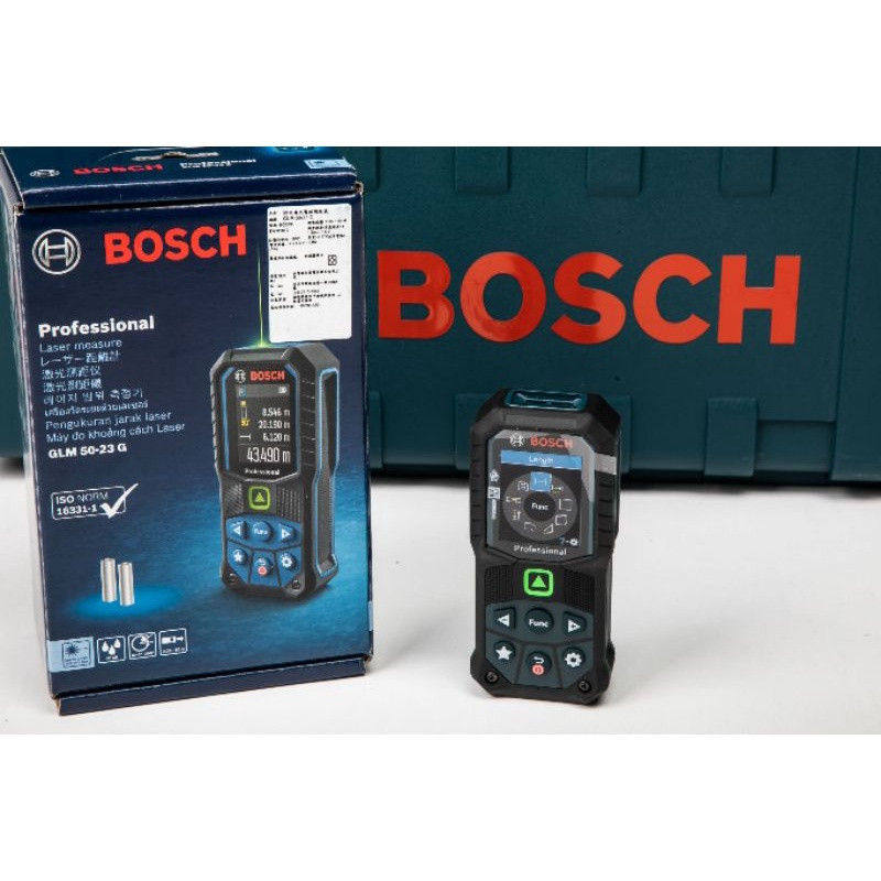 BOSCH 博世50m 綠光雷射測距儀/水平儀GLM50-23G