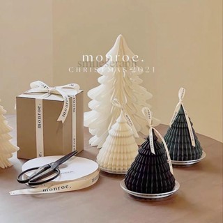 韓國ins聖誕樹摺紙紋樹脂滴膠模具 矽膠模具 石膏模具 香薰蠟燭模具 水泥黏土擺件翻糖蛋糕裝飾