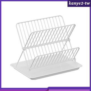 [KY] 餐具乾燥緊湊型帶托盤架用於餐廳櫥櫃家用