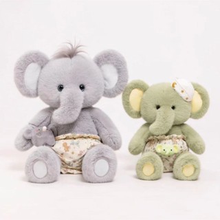 小象陪睡晚安系列可愛大象 公仔毛絨玩具 布娃娃生日禮物