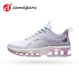Cameljeans 女士減震氣墊運動鞋網面透氣防滑休閒跑步鞋