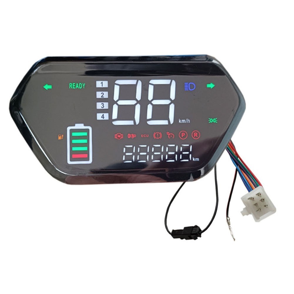 48v 60V 72V LCD 顯示儀表控制面板,用於 EBike 電動滑板車電機