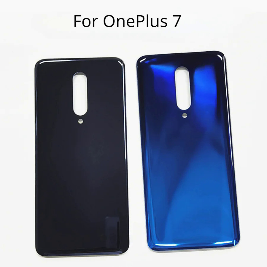 6.41 英寸玻璃後殼適用於 OnePlus 7 電池蓋後後門 1+7 外殼更換部件適用於 Oneplus7 後殼