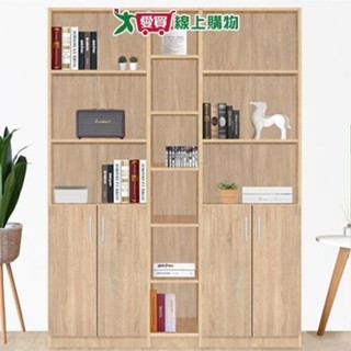 HOPMA 都會四門六格書櫃 G-4D175【廠商直送 限單獨下單】臺灣製造 收納櫃 儲藏櫃 書櫃 置物櫃【愛買】
