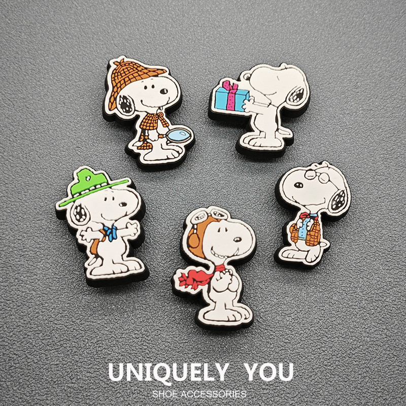 <SNOOPY>正品新款crocs鞋扣配件正品jibbits配飾cros Jibitz鞋扣